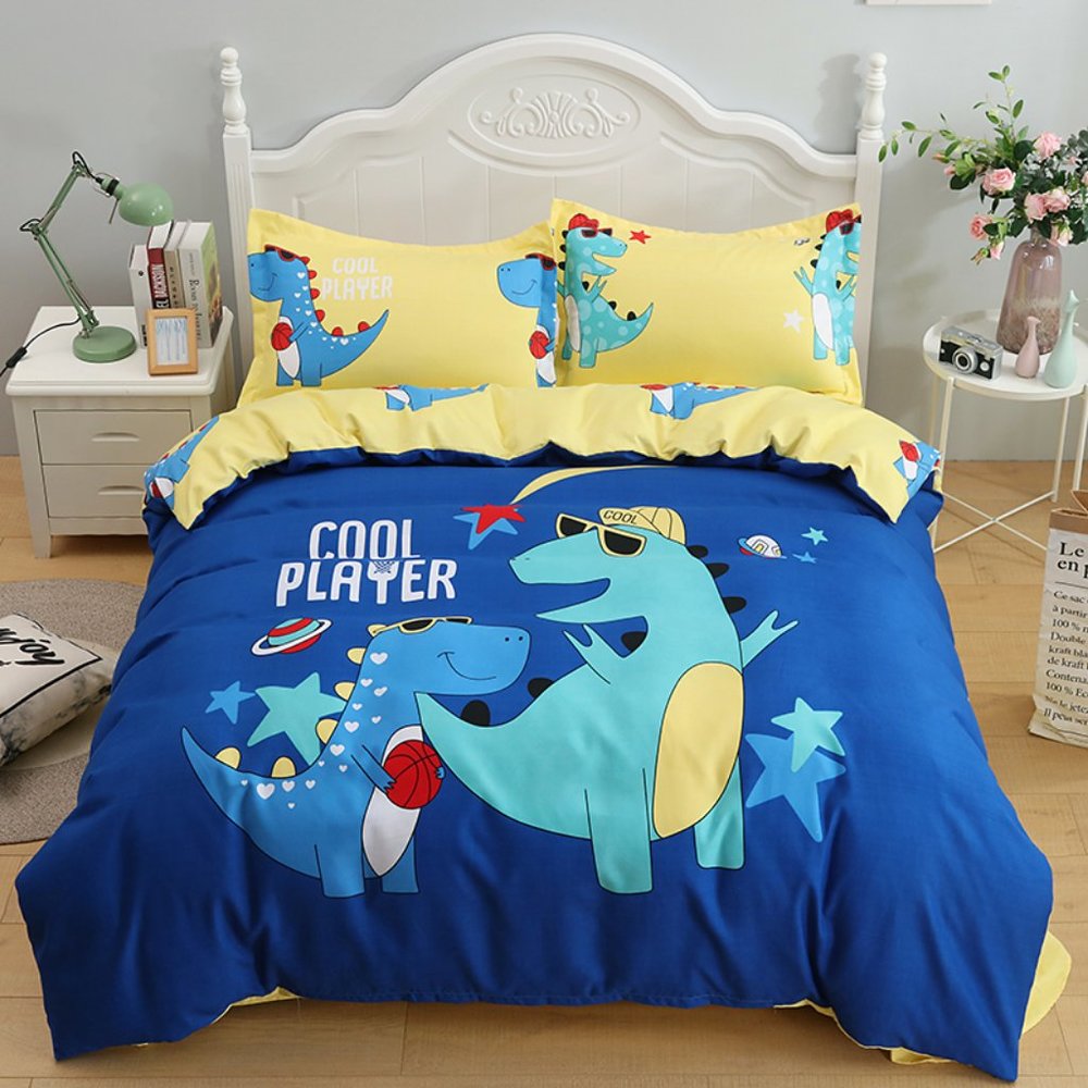 🛏️ Introducing Our NEW 4-Piece Kids' Bedding Set! 🚀